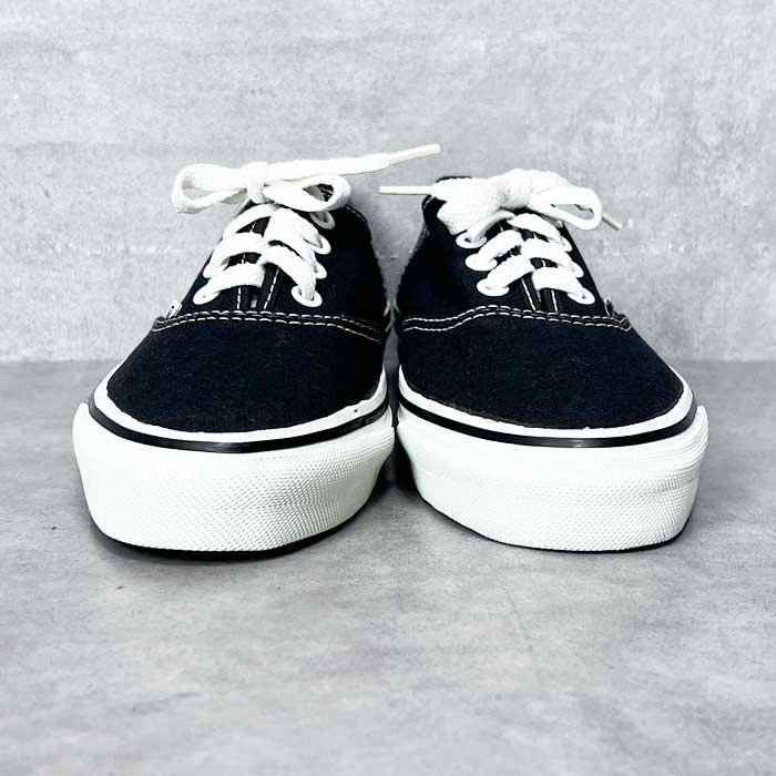90sVANS authenticヴァンズオーセンティックusa製アメリカ黒10 VANS】AUTHENTIC - BLACK バンズ オーセンティック スニーカー