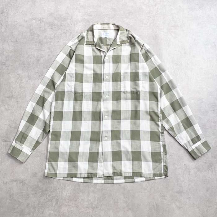 Towncraft pennys 60年代 超レア blank sweat ボロ 50s～60s PENNYS Nylon Pullover BD L/S Shirt 黒 L ペニーズ