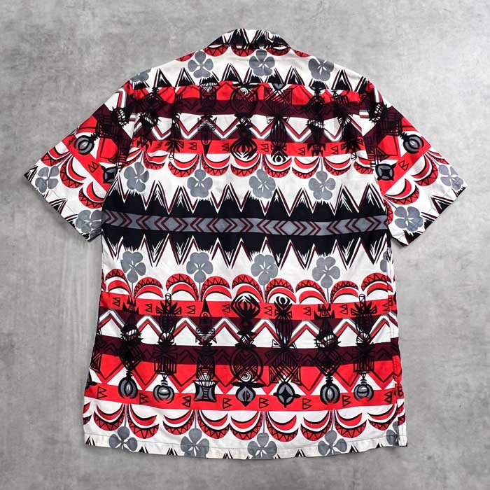 【美品】50s KAMEHAMEHA S/S Shirts コットン M Vintage 1950's Size XL “kamehameha” Label Atomic Cotton Loop