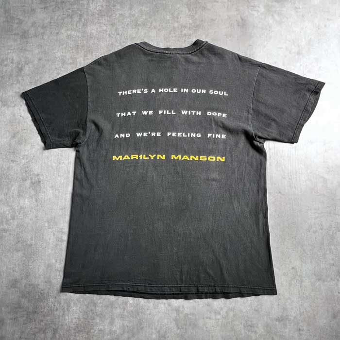 90s Marilyn Manson マリリンマンソン　USA製 ヴィンテージ 90s Marilyn Manson マリリンマンソン Tシャツ