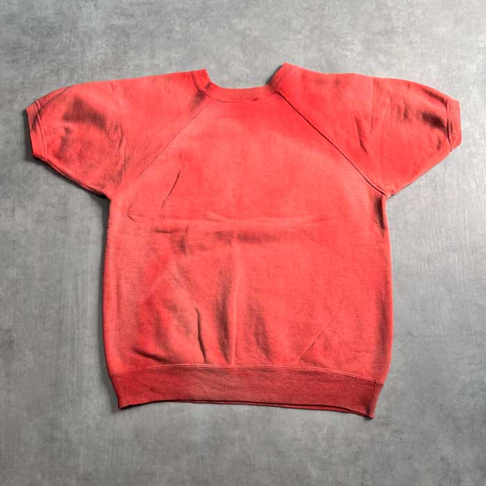 60s faded ラグラン半袖sweat VINTAGE 60'S FADED RED RAGLAN SHORT SLEEVE SWEAT SHIRTS