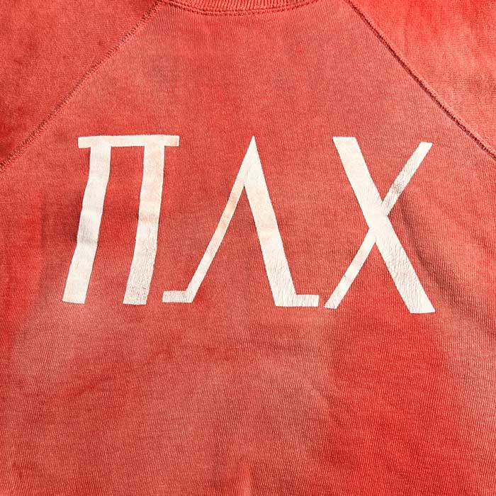 60s faded ラグラン半袖sweat VINTAGE 60'S FADED RED RAGLAN SHORT SLEEVE SWEAT SHIRTS