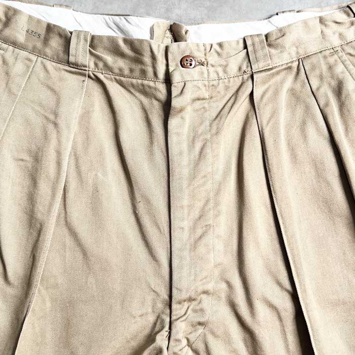 VINTAGE 50'S U.S ARMY CHINO SHORTS W36 ヴィンテージ 40年代