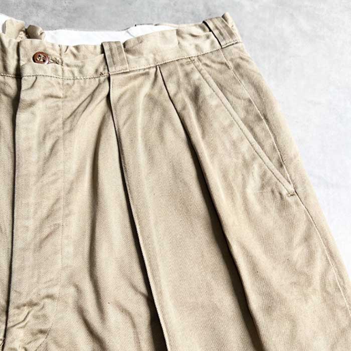 VINTAGE 50'S U.S ARMY CHINO SHORTS W36 ヴィンテージ 40年代