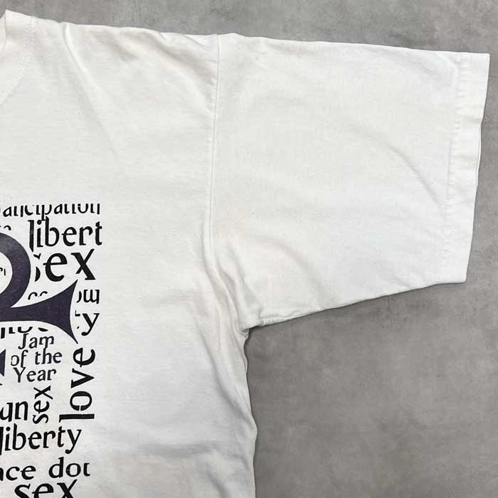 90'S PRINCE JAM OF THE YEAR TOUR T-SHIRTS WHITE/XL 90年代 プリンス