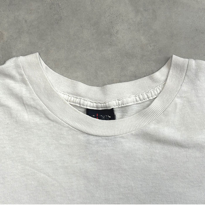 90's RAGE AGAINST THE MACHINE Barbara Kruger T-SHIRT WHITE/L