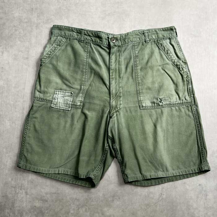 VINTAGE 60'S U.S ARMY CUT OFF BAKER PANTS OG-107 W40
