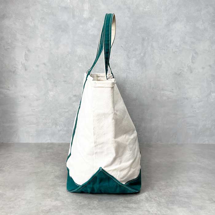 90'S L.L.BEAN TOTE BAG GREEN/NATURAL 90年代 L.L.Bean トート