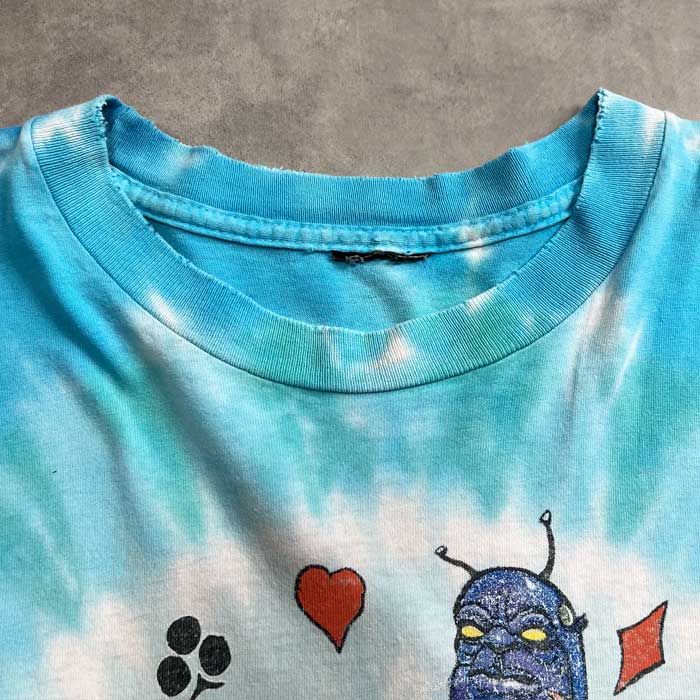 【Eytys】 ジェイリキッドTシャツ ライトブルー エイティーズ 00'S LIQUID BLUE