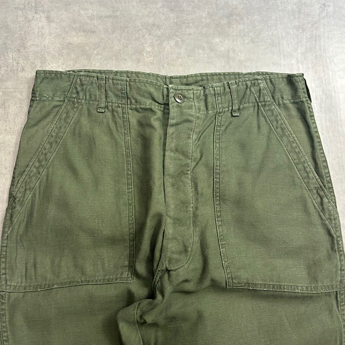 70's U.S.ARMY BAKER PANTS OG-107 W36L31 70年代 U.S.ARMY ベイカー
