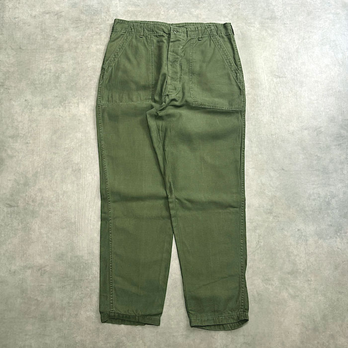 70's U.S.ARMY BAKER PANTS OG-107 W36L31 70年代 U.S.ARMY ベイカー