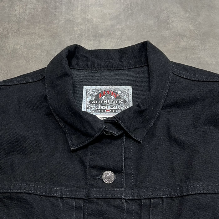 90'S LEVI'S 599-0260 2nd Type Vest BLACK/MEDIUM 90年代 リーバイス