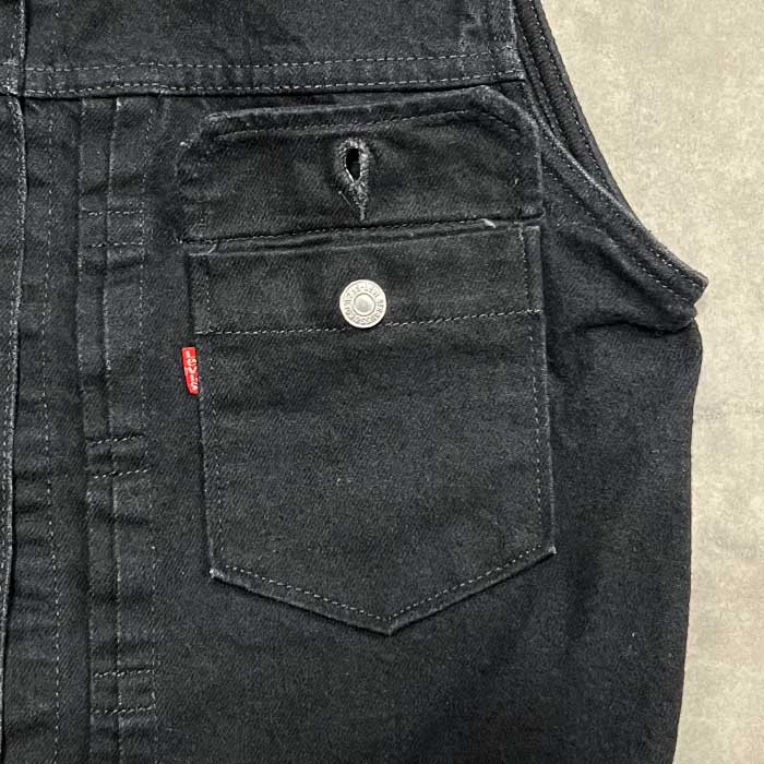 90'S LEVI'S 599-0260 2nd Type Vest BLACK/MEDIUM 90年代 リーバイス