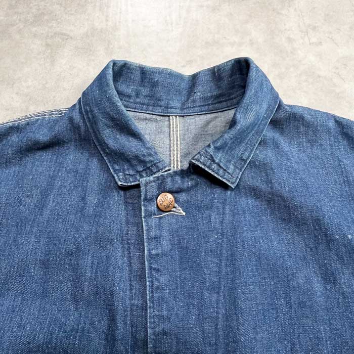 60'S BIG MAC Denim Chore Jacket SIZE/42相当 60年代 ビッグ