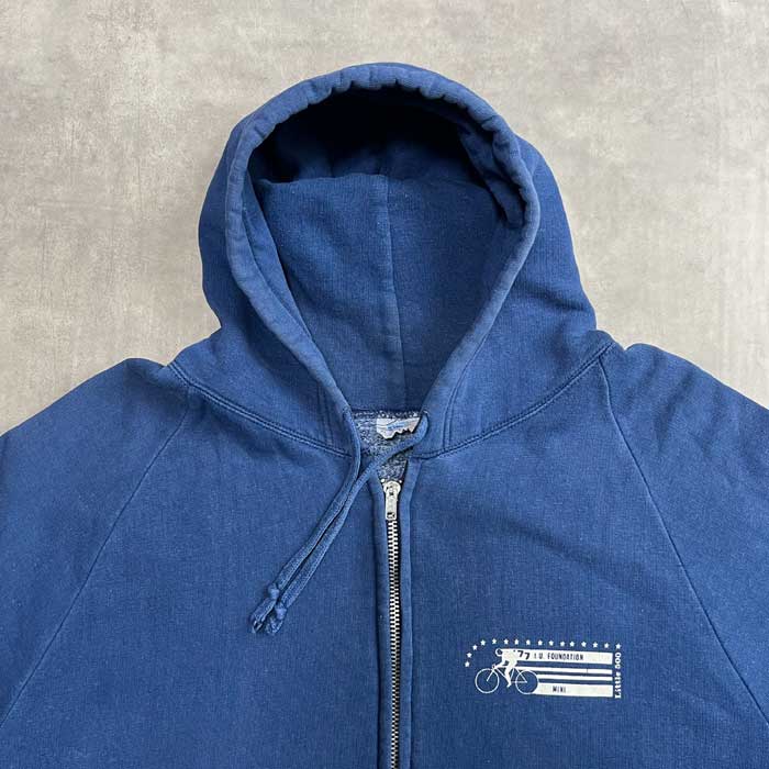 70'S CHAMPION ZIP UP PARKA Made in Romania NAVY/M 70年代
