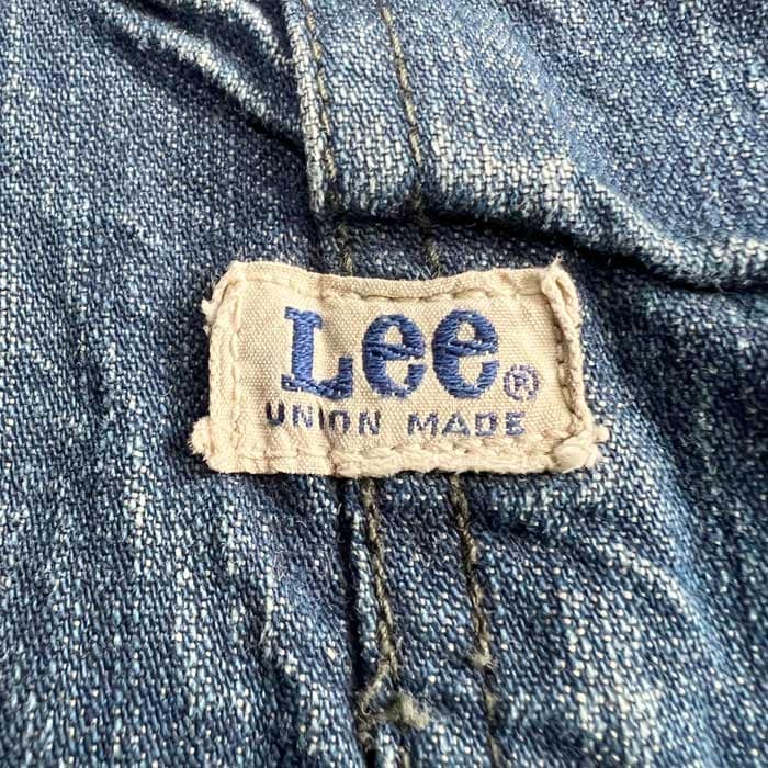ジャケット・アウター 60s Lee 81 - LJ 逸品】60s special vintage Lee 81-LJ denim coverall jacket