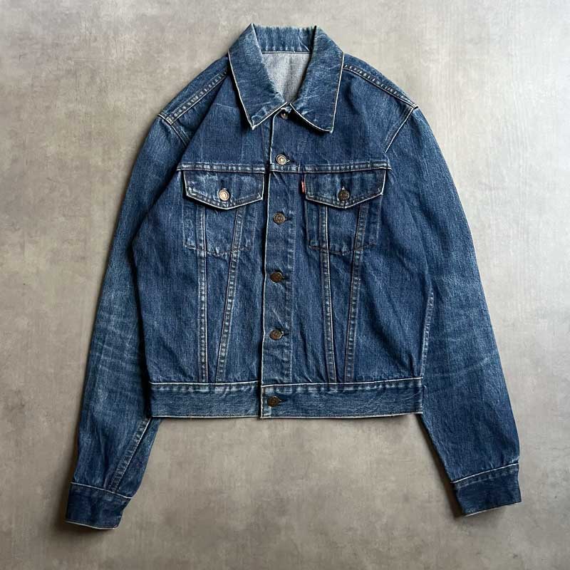 【美品】LEVI'S デニムジャケット 70505-0217 サイズ36 濃紺 Levi's 70505-0217 36 BIG E 刻印979 - メルカリ