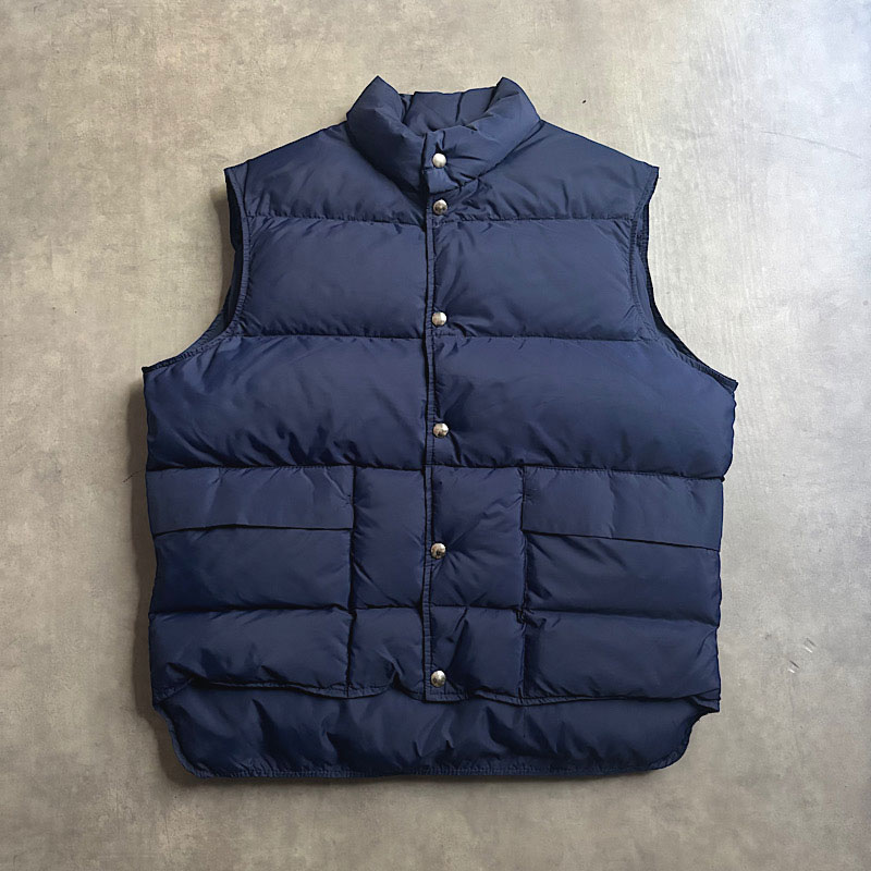 llbean エルエルビーン　ダウンベスト グース　Lサイズ　青　ブルー 70'S L.L.Bean Goose Down Vest L/BLUE 70年代 エルエルビーン