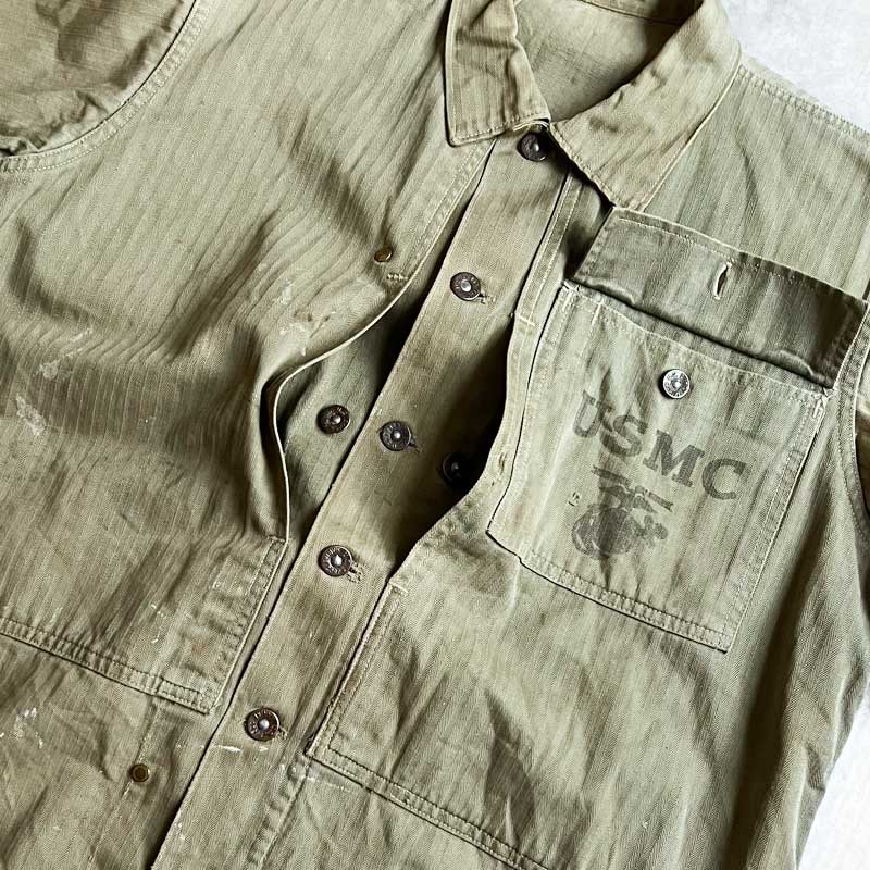 40'S USMC P-44 HBT Jacket 40年代 アメリカ海兵隊 P-44 ヘリンボーン
