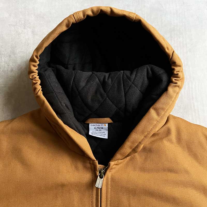 CARHARTT Boy's Active Jacket BROWN/XL(18-20) カーハート ボーイズ