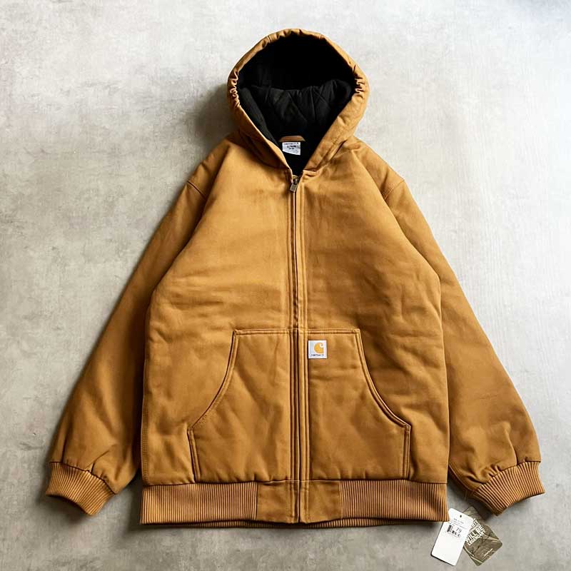 Carhartt アクティブジャケット ブラウン XL CARHARTT Boy's Active Jacket BROWN/XL(18-20) カーハート