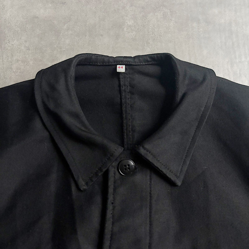 70'S LE MOUSQUETAIRE Moleskin Work Jacket Deadstock Made in France