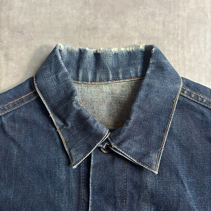ジャケット・アウター 60s LEVIS 71205 BIGE 4TH Levi's / vintage (ヴィンテージ リーバイス) [濃紺 ビッグ