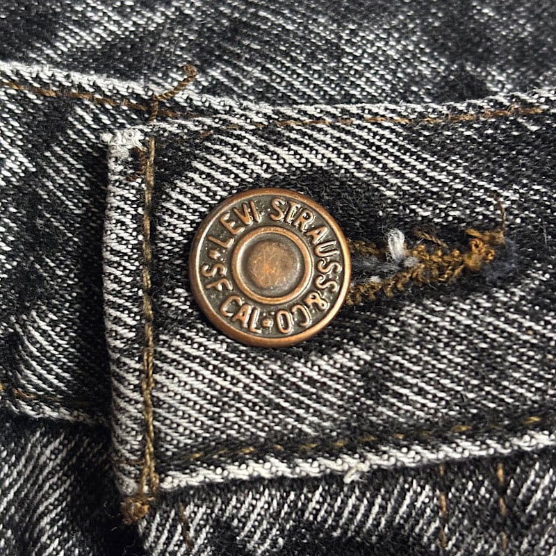 90's Levi's 501-0601 Acid Wash Made in USA W31L32/BLACK 90年代