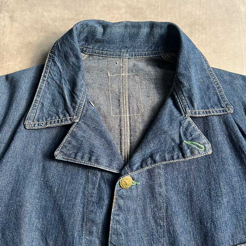 40'S OSHKOSH Denim Chore Jacket 40年代 オシュコシュ デニム