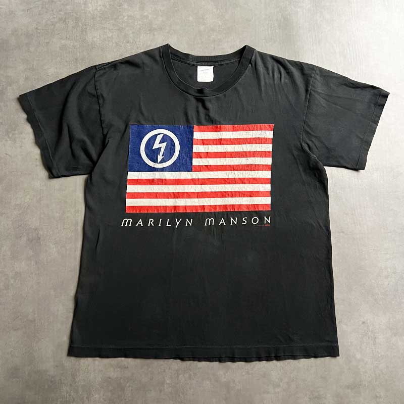 90'S MARILYN MANSON American by Birth Antichrist by Choice T