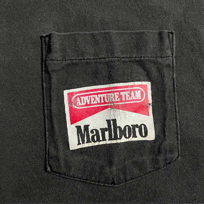 90'S MARLBORO Snake Pass T-Shirts BLACK 90年代 マルボロ