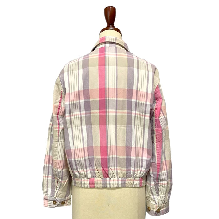 ポロ ラルフローレンレディース チェック コットン スウィングトップ