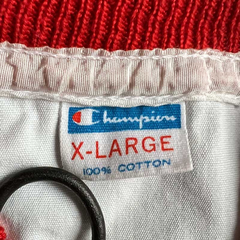 70'S CHAMPION Red Cross Swing Top WHITE/XL Made in USA 70年代