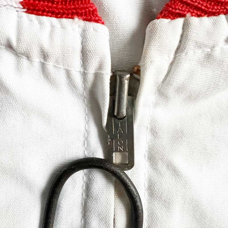 【週末限定値下げ】70s-80s カナダ製 ヴィンテージ スイングトップ 短丈 70'S CHAMPION Red Cross Swing Top WHITE/XL Made in USA 70年代