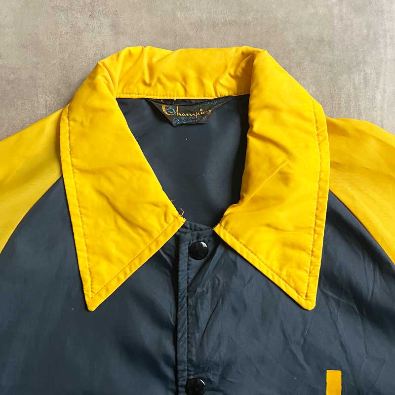 70'S CHAMPION UCLA BRUINS COACH JACKET Made in USA NAVY 70年代