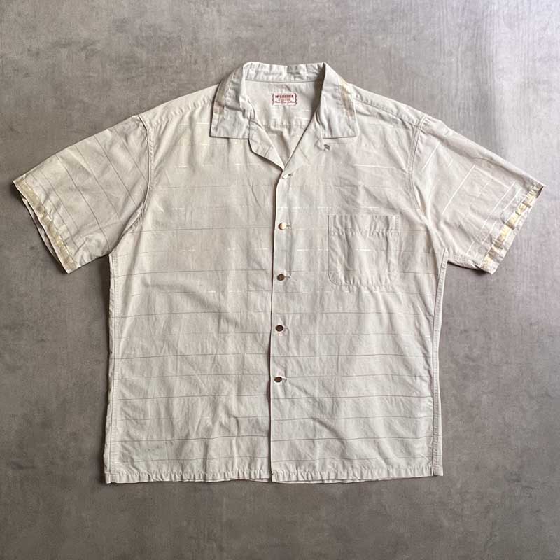 【McGREGOR】 60s マクレガー 半袖シャツ USA製 ヴィンテージ Vintage】今年も柄シャツ！1960s《McGREGOR（マクレガー）》の