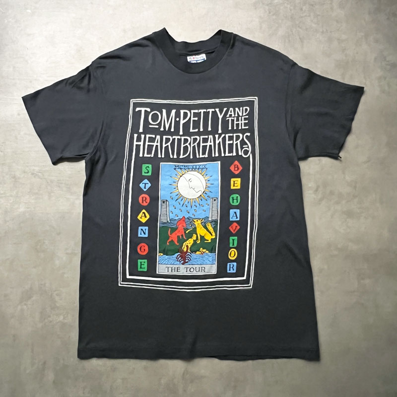 80'S Tom Petty & The Heartbreakers Strange Behavior Tour T-Shirts