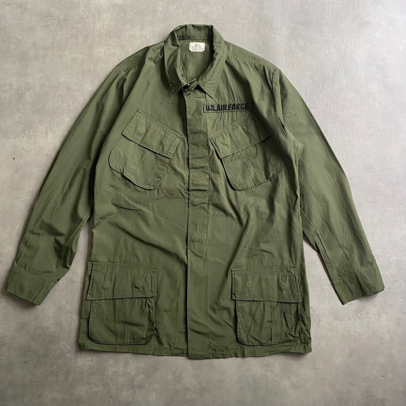 1969 U.S ARMY 5th Jungle Fatigue Military Jacket Rip-Stop