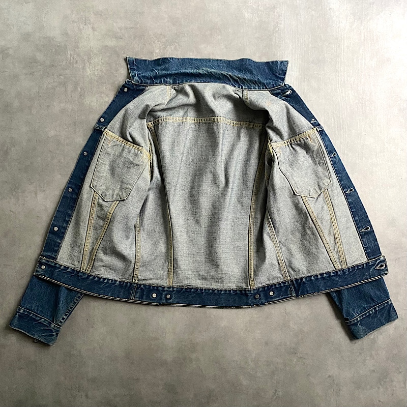 60's Levi's 557XX Denim Trucker Jacket 3rd Made in USA 60年代