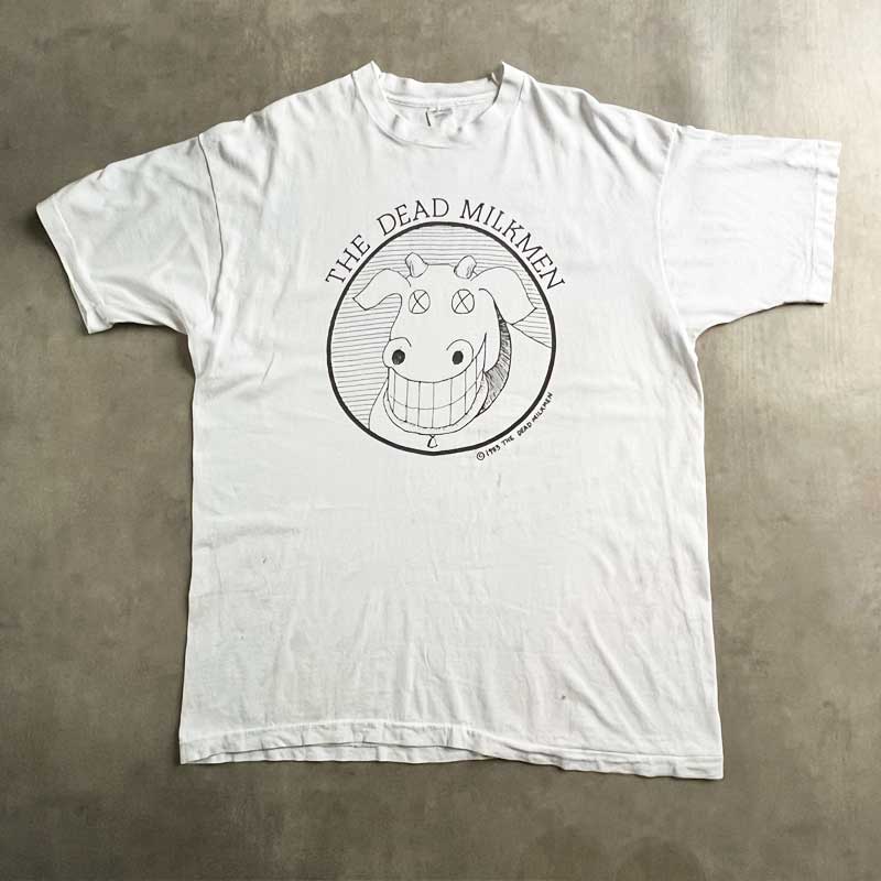 90'S THE DEAD MILKMEN Tour T-Shirts Made in USA WHITE/XL 90年代 ザ