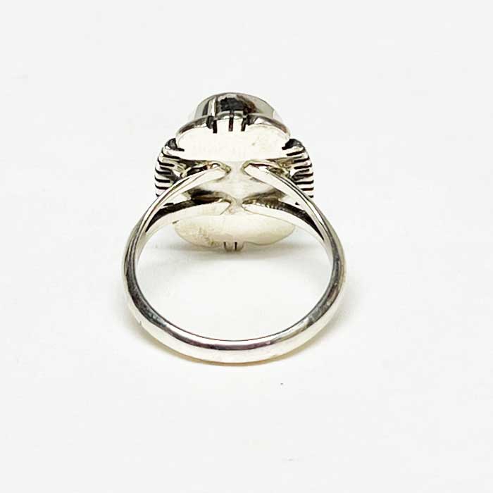 インディアンジュエリー ナバホ族 ホワイトバッファロー ターコイズ