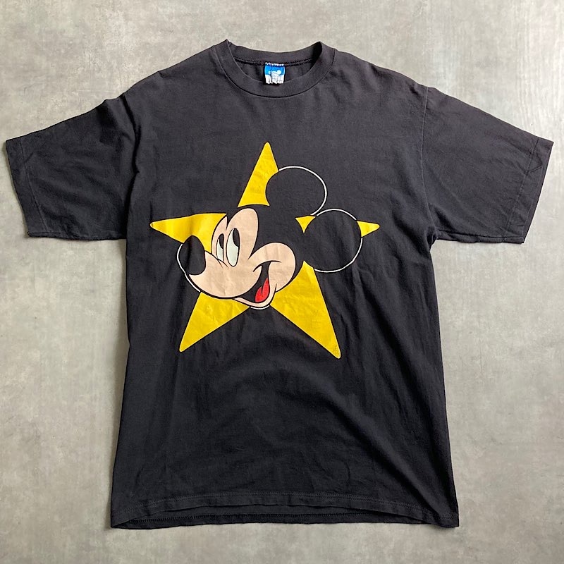 50s60s70s ビンテージ半袖スウェットSINK NAVY プリント 50s60s70s