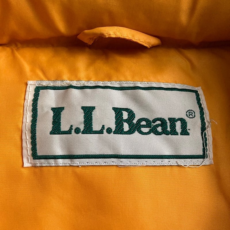 80-90's L.L BEAN Packable Down Vest MANGO 80-90年代 エルエルビーン