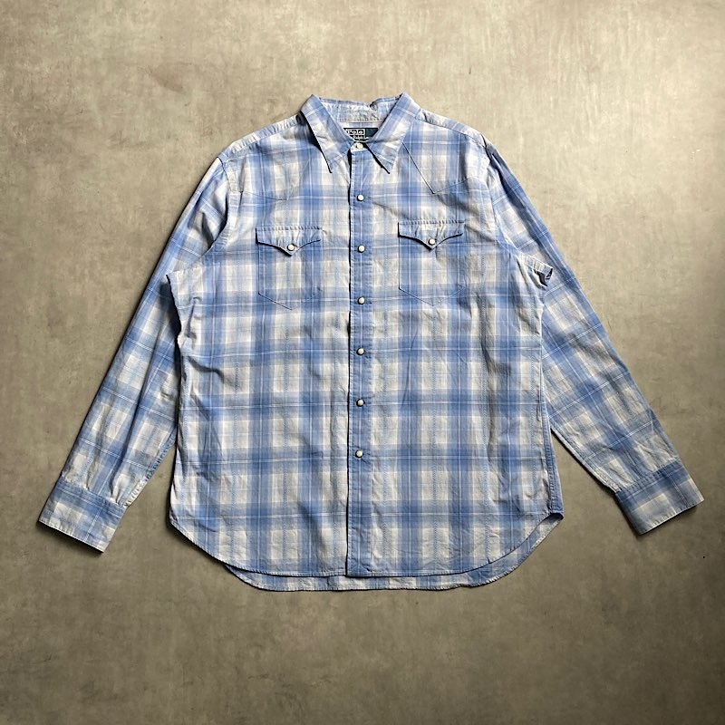 90's Polo by Ralph Lauren Check Western Shirts 90年代 ラルフ 90's Polo by Ralph Lauren Check Western Shirts 90年代 ラルフ