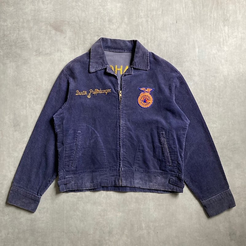 90's FFA FARMER Corduroy Jacket 90年代 アメリカ国立農業学校/全米
