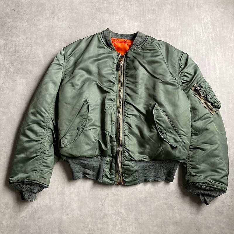 70's U.S.A.F MA-1 MIL-J-8279E ALPHA INDUSTRIES INC. M 70年代