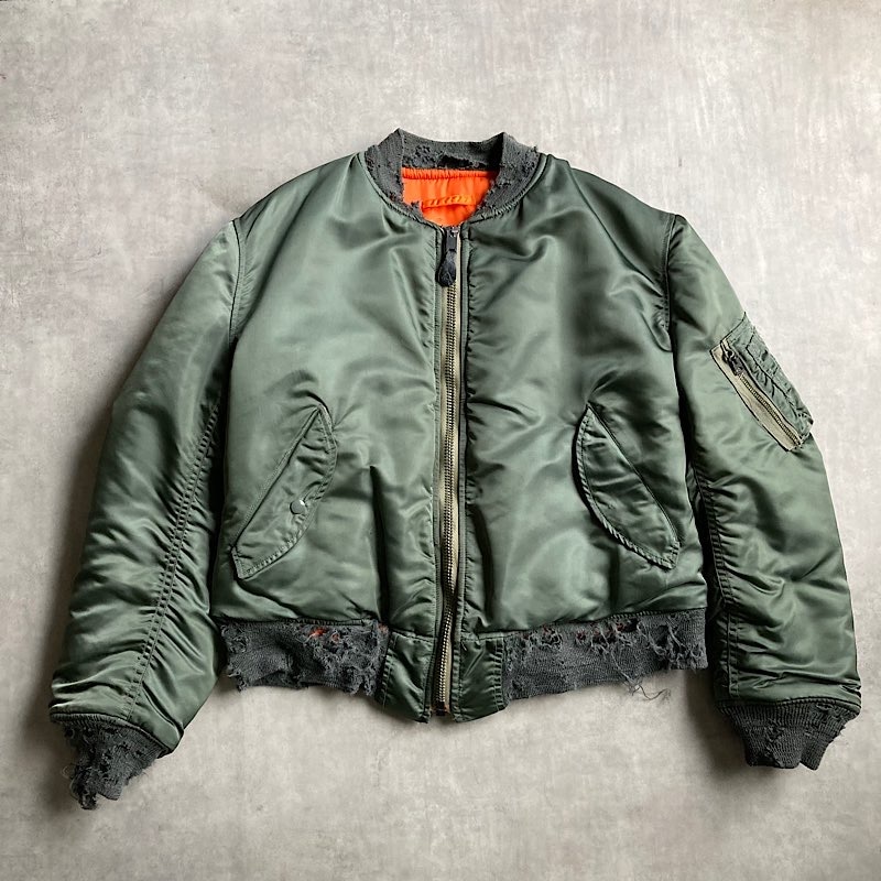 70's U.S.A.F MA-1 MIL-J-8279E ALPHA INDUSTRIES INC. L 70年代