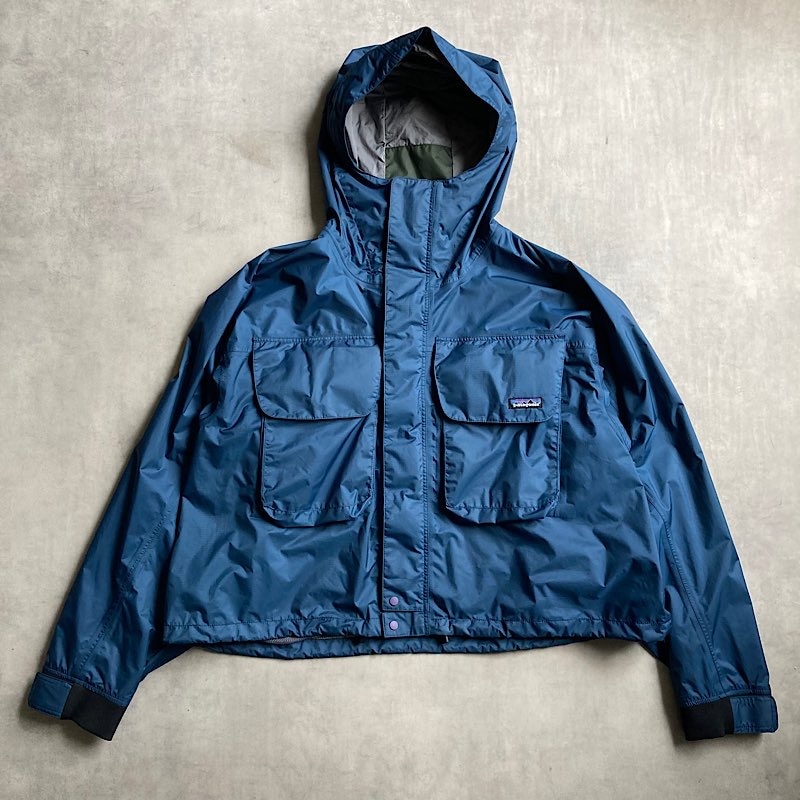 2001 PATAGONIA Deep Wading Jacket NAVY/XL 2001年製 パタゴニア