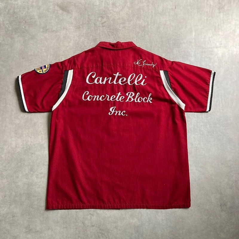 60's HILTON Chain Stitch Bowling Shirts Made in USA 60年代