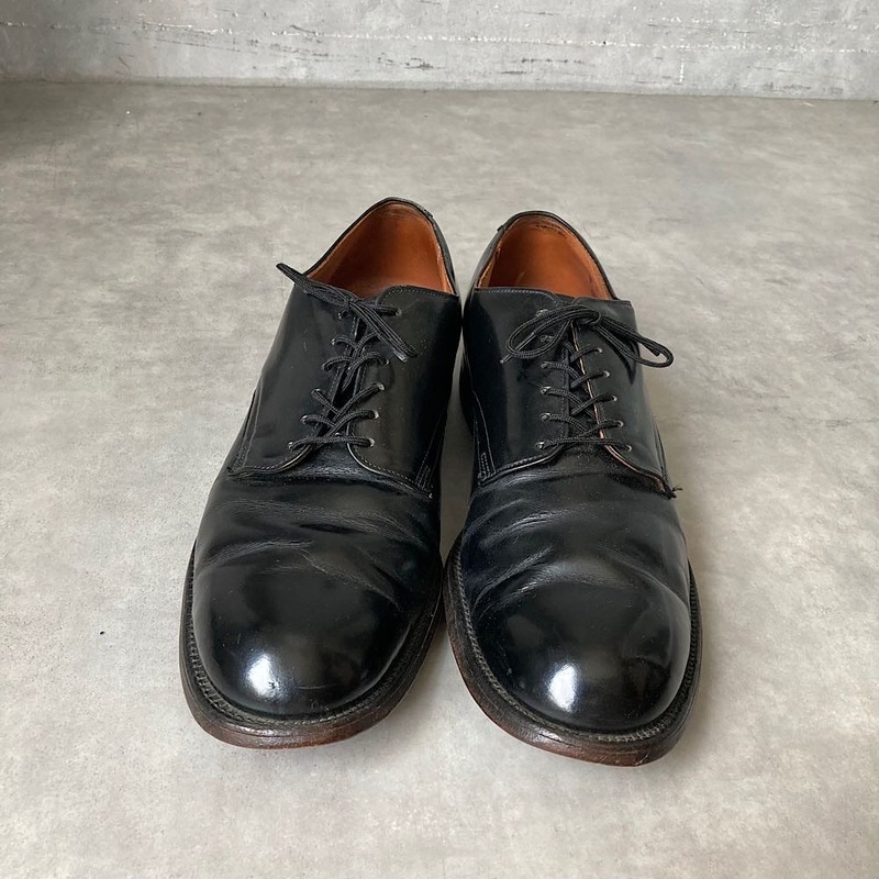 70's U.S.NAVY SERVICE SHOES THE HANOVER SHOE INC 1970 9R 70年代 米